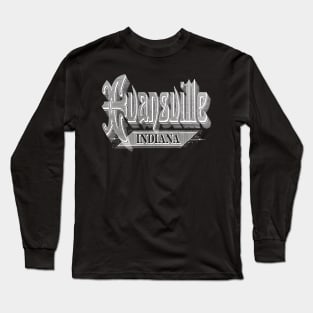 Vintage Evansville, IN Long Sleeve T-Shirt